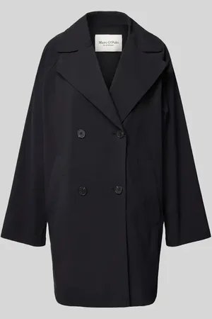 Marc O’ Polo Relaxed Fit Trench Cape aus kompaktem Twill in , Größe 34