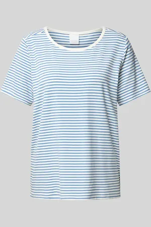 ccdk copenhagen T-Shirt mit geripptem Rundhalsausschnitt Modell 