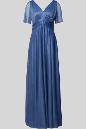 Christian Berg Abendkleid mit V-Ausschnitt in , Größe 32