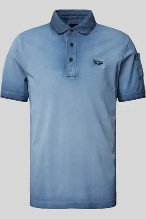 PME Legend™ Slim Fit Poloshirt mit Label-Stitching in , Größe 3XL