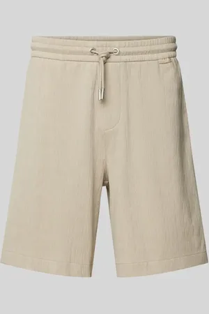 Calvin Klein Regular Fit Sweatshorts mit Label-Detail in , Größe L