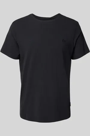 Blend T-Shirt mit geripptem Rundhalsausschnitt Modell 