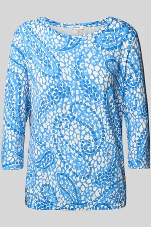 QS by s.Oliver Relaxed Fit Shirt aus Viskose-Stretch mit 3/4-Arm in , Größe 34