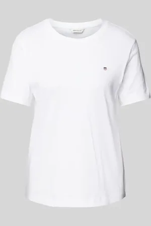GANT T-Shirt mit Label-Print in , Größe L
