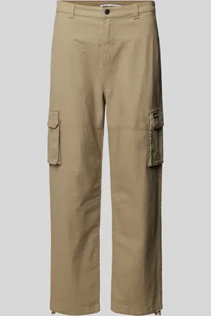 Review Cargohose mit Label-Detail in , Größe S