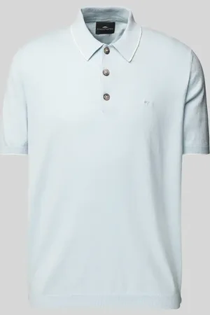 Fynch-Hatton Poloshirt mit kurzer Knopfleiste in , Größe 3XL