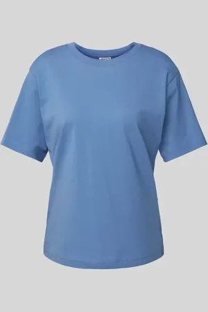 Jake*s T-Shirt mit geripptem Rundhalsausschnitt in , Größe L