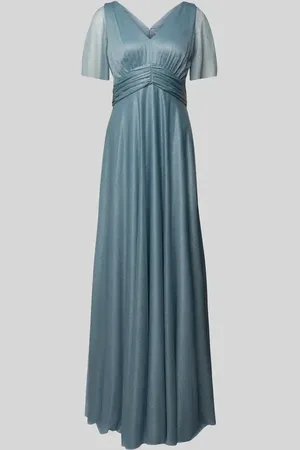 Christian Berg Abendkleid mit V-Ausschnitt in , Größe 32