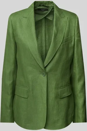 Max Mara Leinenblazer mit Reverskragen Modell 