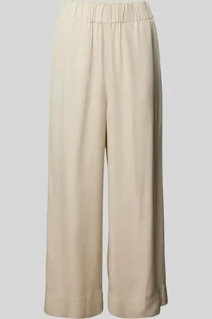 Marc O’ Polo Wide Leg Stoffhose mit verkürztem Schnitt in , Größe L