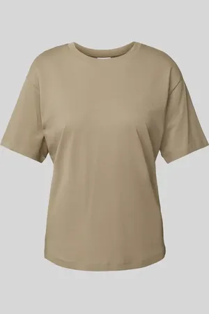 Jake*s T-Shirt mit geripptem Rundhalsausschnitt in , Größe L