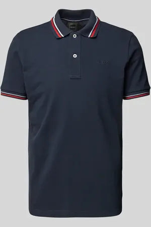 Geox Poloshirt mit Label-Stitching Modell 