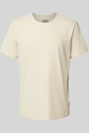 Blend T-Shirt mit geripptem Rundhalsausschnitt Modell 