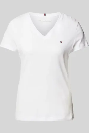Tommy Hilfiger T-Shirt mit V-Ausschnitt Modell 
