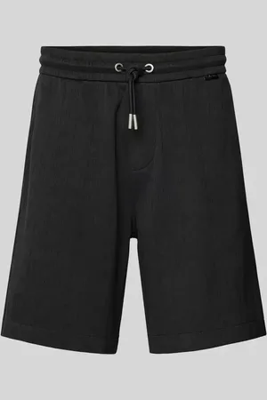 Calvin Klein Regular Fit Sweatshorts mit Label-Detail in , Größe L