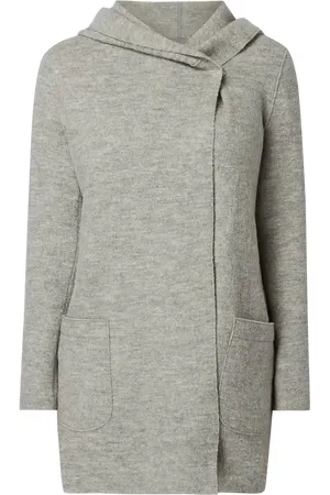 Marc O’ Polo Jacke aus Schurwolle mit Kapuze in , Größe 36