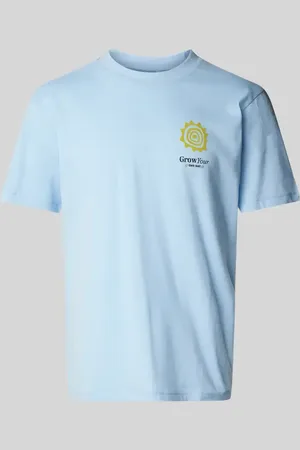 Blend T-Shirt mit Label-Print Modell 