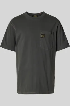 Superdry T-Shirt mit Label-Detail in , Größe L