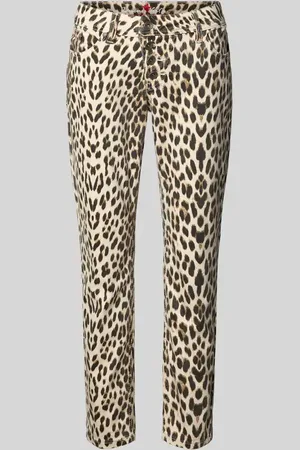 Buena Vista Slim Fit Hose mit verkürztem Schnitt in , Größe L