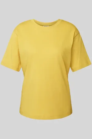Jake*s T-Shirt mit geripptem Rundhalsausschnitt in , Größe L