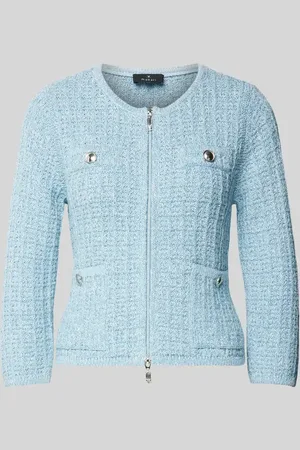 monari Cardigan mit Zweiwege-Reißverschluss in , Größe 34