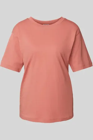 Jake*s T-Shirt mit geripptem Rundhalsausschnitt in , Größe L
