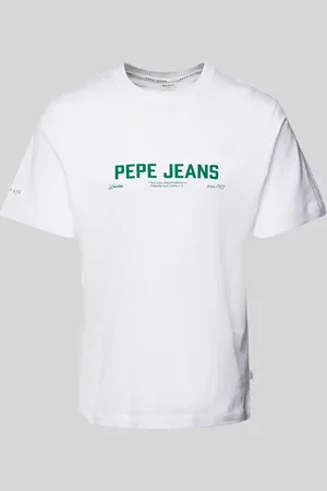 Pepe Jeans T-Shirt mit Label-Print in , Größe L