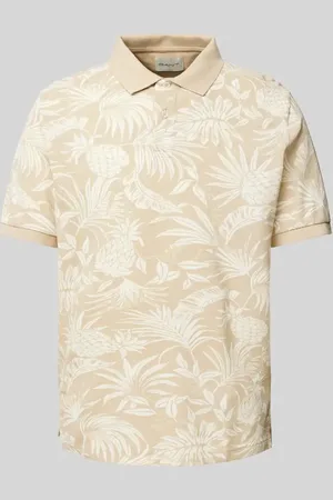 GANT Poloshirt mit kurze Knopfleiste in , Größe 5XL