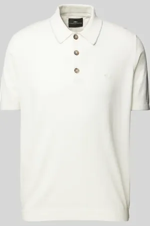 Fynch-Hatton Poloshirt mit kurzer Knopfleiste in , Größe 3XL