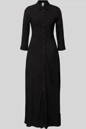 Y.A.S Hemdblusenkleid aus Viskose mit Knopfleiste in , Größe L