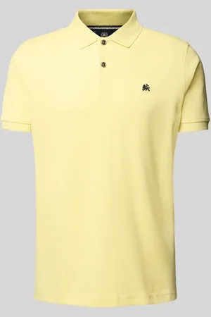 Lerros Poloshirt mit Label-Stitching in , Größe M
