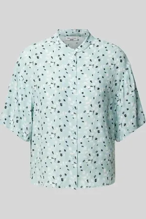 Marc O’ Polo Regular Fit Bluse mit Stehkragen in , Größe L