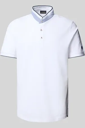 Christian Berg Regular Fit Poloshirt mit Stehkragen in , Größe 3XL