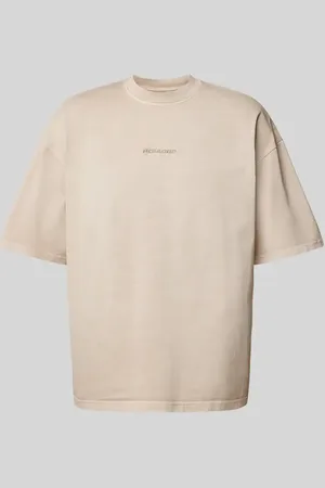 Pegador Boxy Fit T-Shirt mit Label-Stitching in , Größe L
