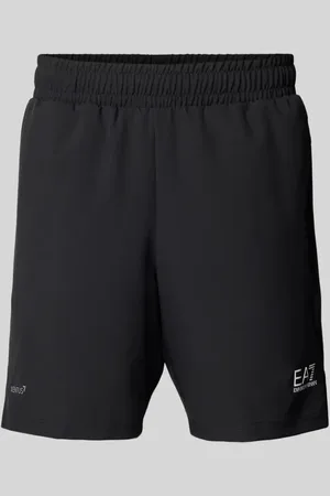EA7 Sweatshorts mit elastischem Bund in , Größe L