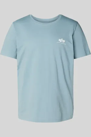 Alpha Industries T-Shirt mit Label-Print in , Größe L