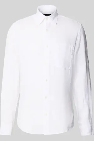Marc O’ Polo Regular Fit Freizeithemd aus reinem Leinen in , Größe L