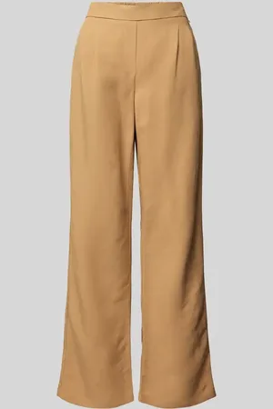 STEHMANN Wide Leg Stoffhose mit Bundfalten Modell 