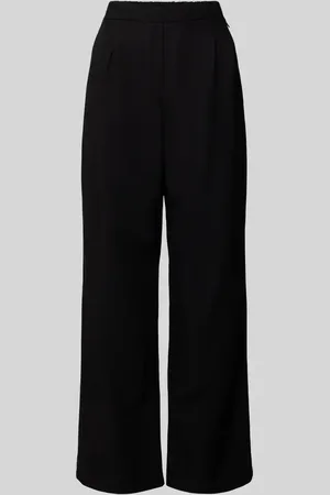 STEHMANN Wide Leg Stoffhose mit Bundfalten Modell 