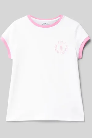 Ralph Lauren T-Shirt mit Logo- und Label-Print in , Größe L