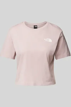 The North Face Cropped T-Shirt mit Label-Print in , Größe L