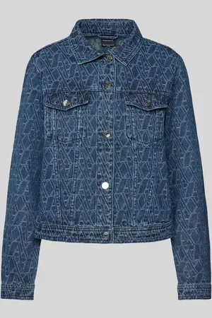 Armani Exchange Jeansjacke mit Brustpattentaschen in , Größe L