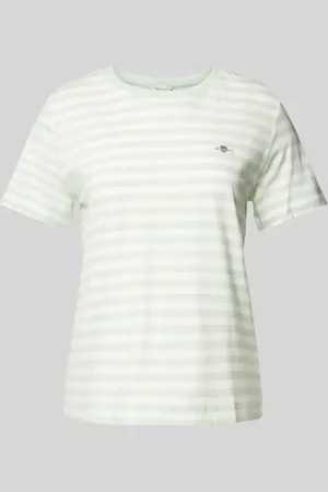 GANT T-Shirt mit Label-Stitching in , Größe L