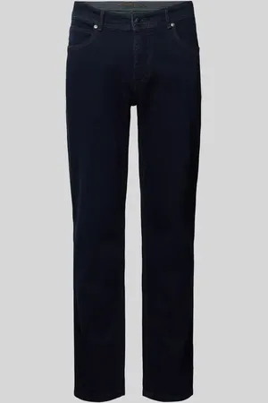 Christian Berg Straight Fit Jeans mit Brand-Detail in , Größe 31/32
