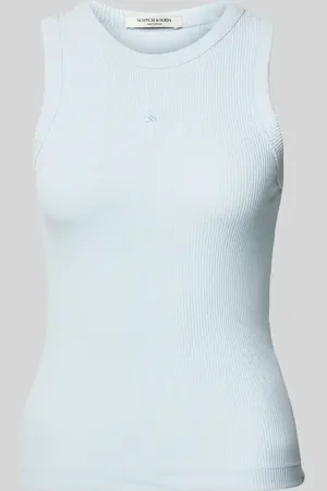 Scotch&Soda Tanktop mit Logo-Stitching in , Größe L