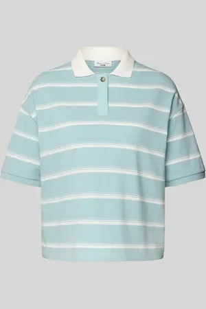 Marc O’ Polo Poloshirt mit kurzer Knopfleiste in , Größe L