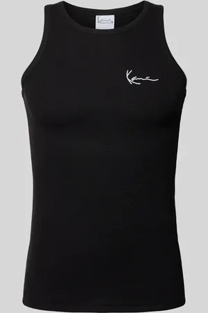 Karl Kani Tanktop mit Label-Stitching in , Größe L