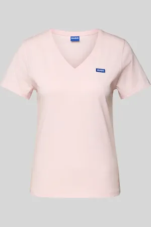 Hugo Blue T-Shirt mit Label-Detail in , Größe L