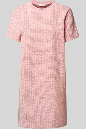 QS by s.Oliver Regular Fit Etuikleid aus Bouclé in , Größe 34