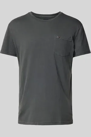 Tommy Hilfiger Regular Fit T-Shirt aus Baumwolle mit Brusttasche in , Größe L